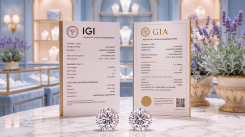 Should You Buy an IGI or GIA Certified Lab-Grown Diamond?