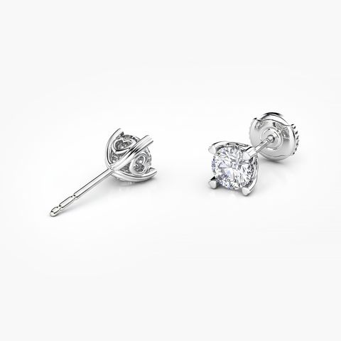 1 ct. tw. Diamond Heartseeker Stud Earrings