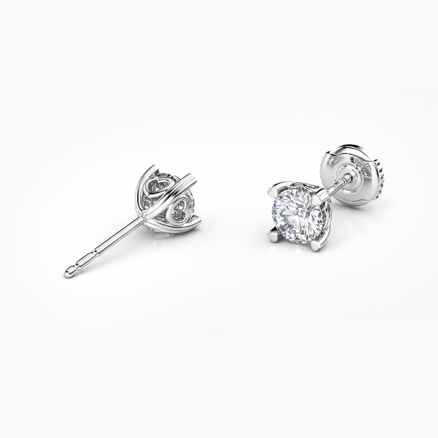 1 ct. tw. Diamond Heartseeker Stud Earrings