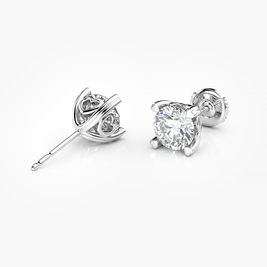 2 ct. tw. Diamond Heartseeker Stud Earrings
