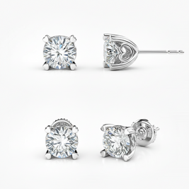 2 ct. tw. Diamond Heartseeker Stud Earrings