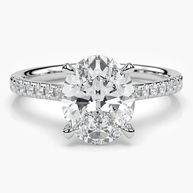 2.1 ct. tw. Belle Oval Diamond Ring