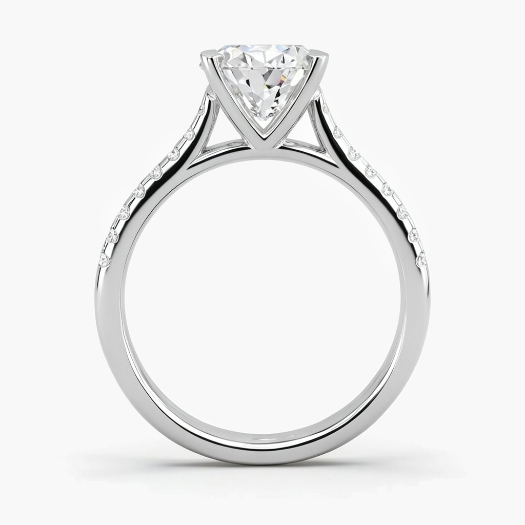 2.1 ct. tw. Belle Oval Diamond Ring