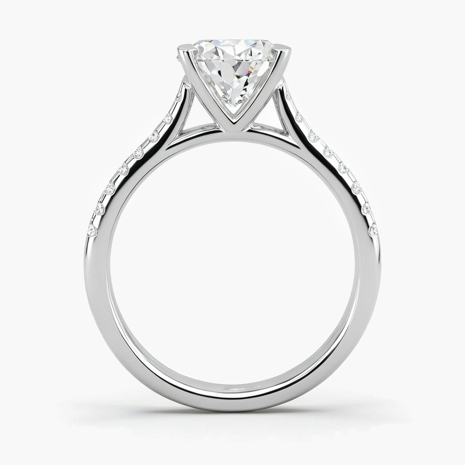 2.1 ct. tw. Belle Oval Diamond Ring