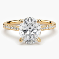 2.1 ct. tw. Belle Oval Diamond Ring