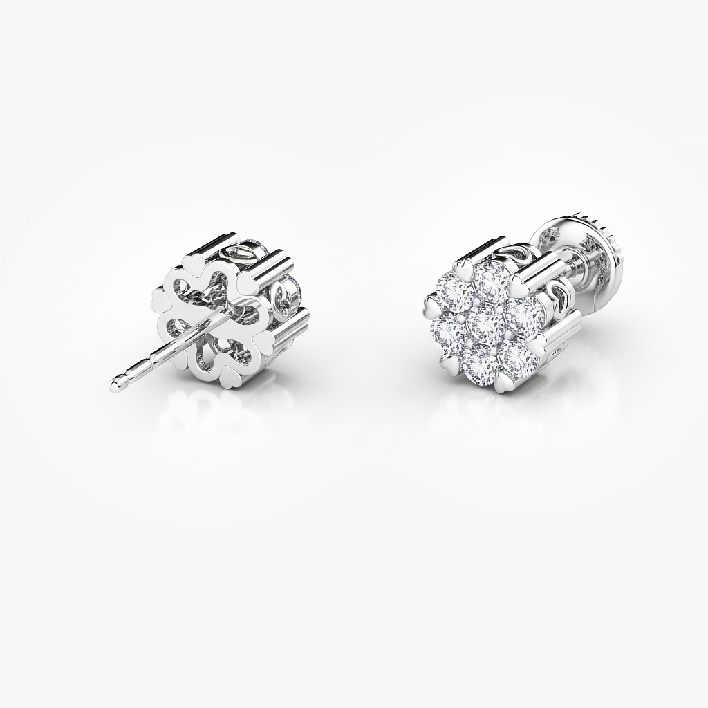 0.7 ct. tw. Diamond Heartseeker Stud Earrings