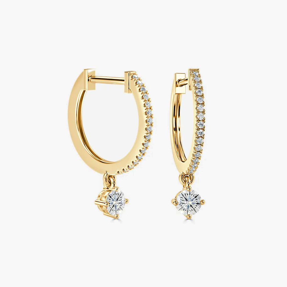 1.0 ct. tw. Celestia Diamond Loop Earrings