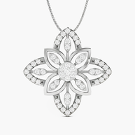 1 ct. tw. Fleur Diamond Necklace