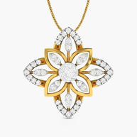1 ct. tw. Fleur Diamond Necklace