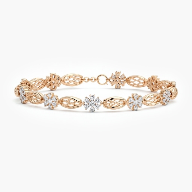 1.61 ct. tw. Frozen Diamond Bracelet