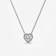 2.12 ct. tw. Heartseeker Chroma Heart-Shaped Diamond Necklace