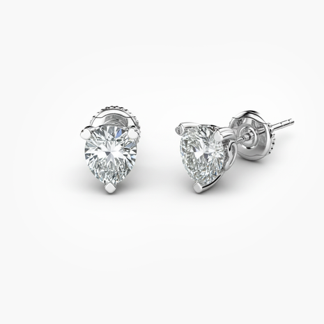3 ct. tw. Diamond Heartseeker Pear-Shaped Stud Earrings