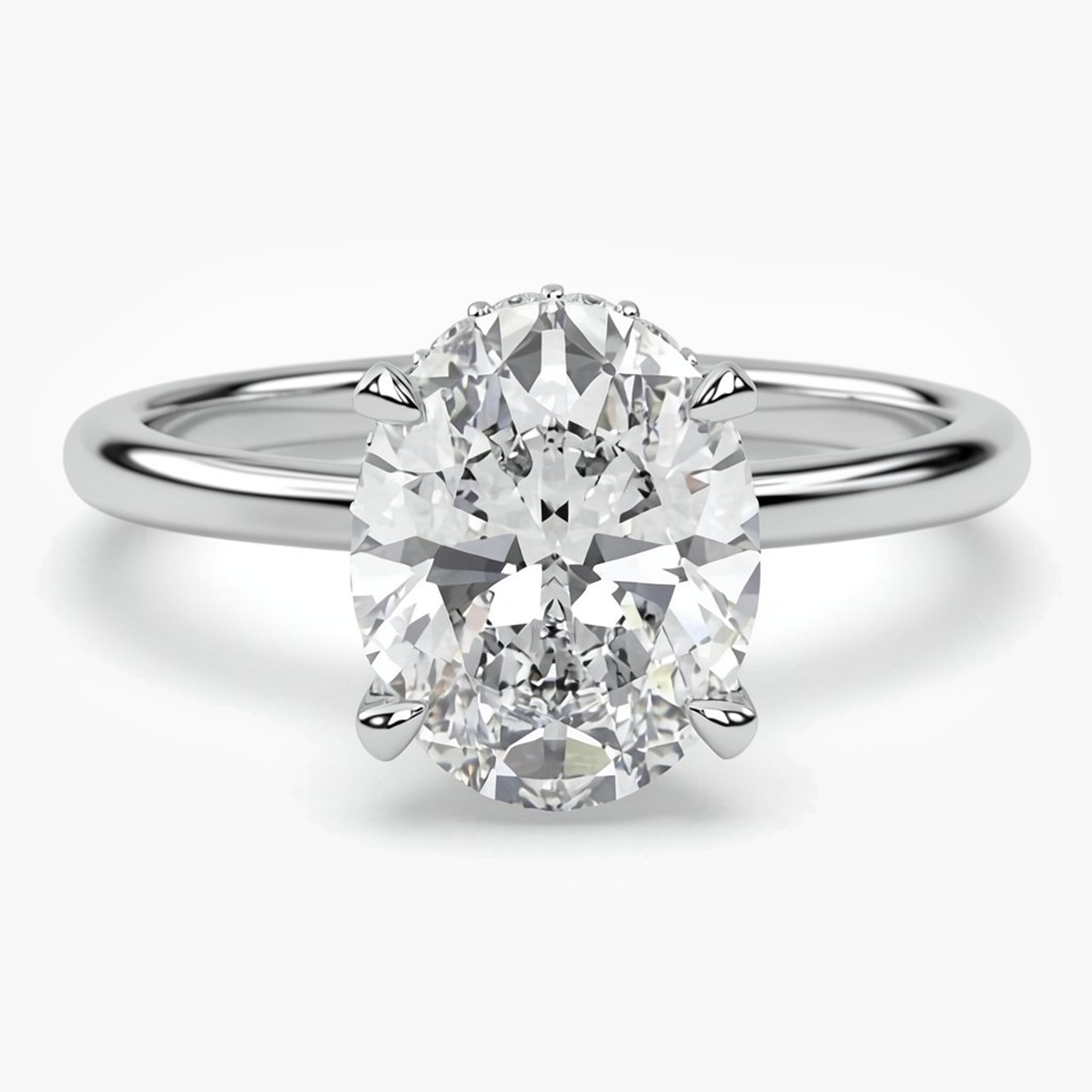 2.3 ct. tw. Timeless Oval Diamond Ring