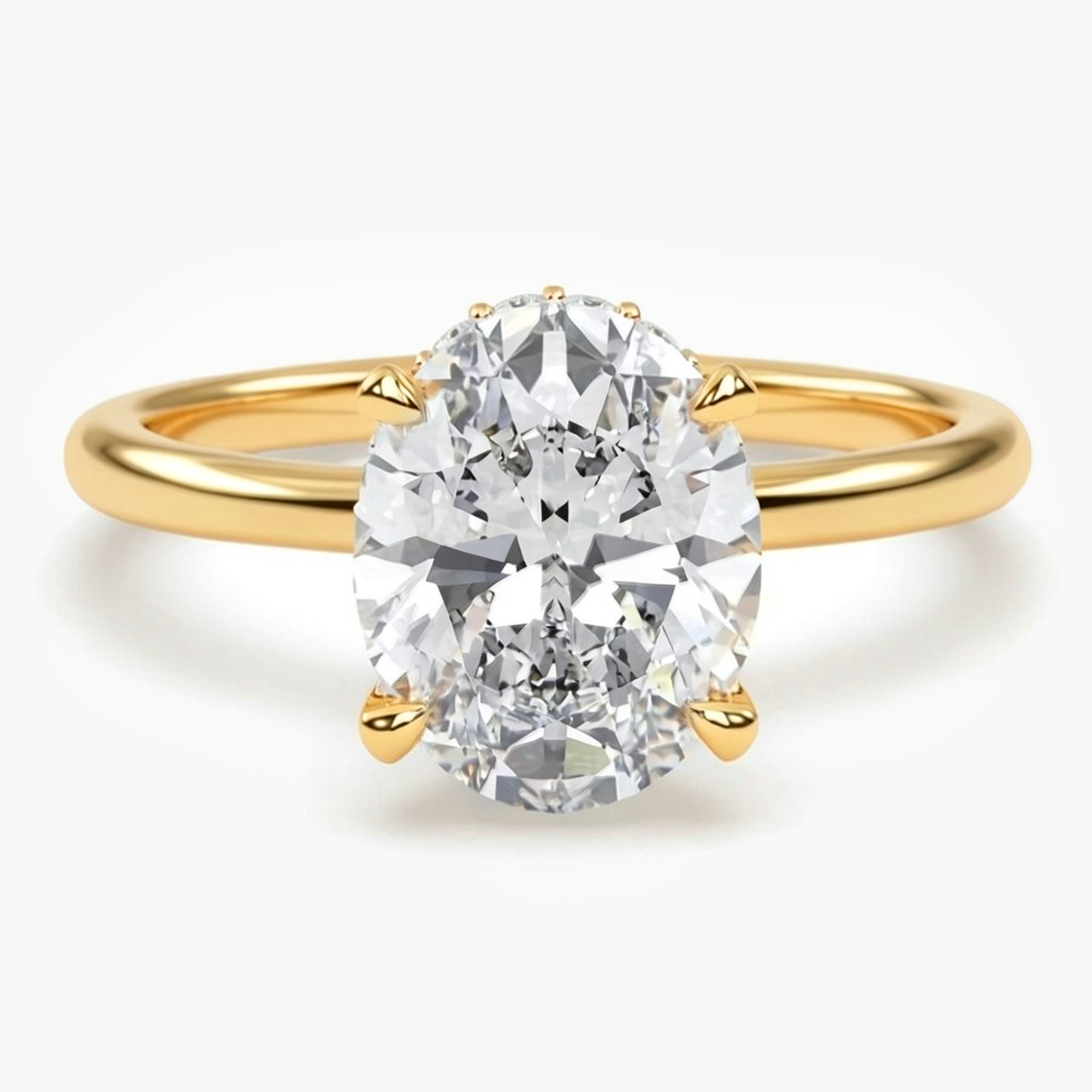 2.3 ct. tw. Timeless Oval Diamond Ring