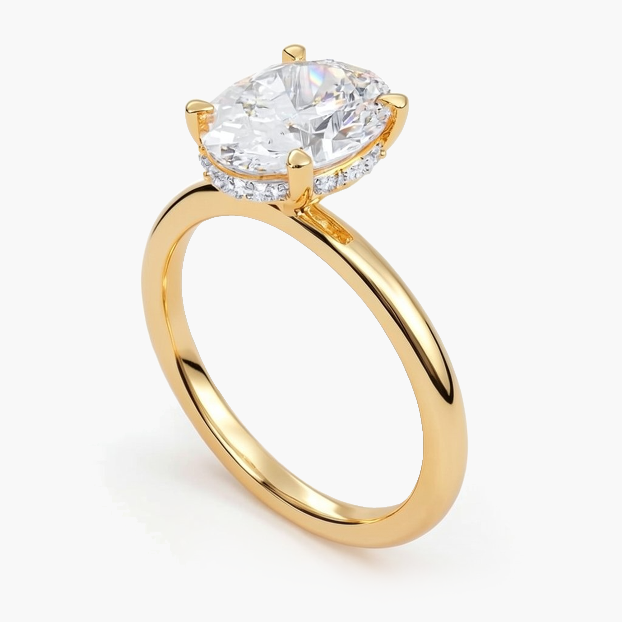 2.3 ct. tw. Timeless Oval Diamond Ring