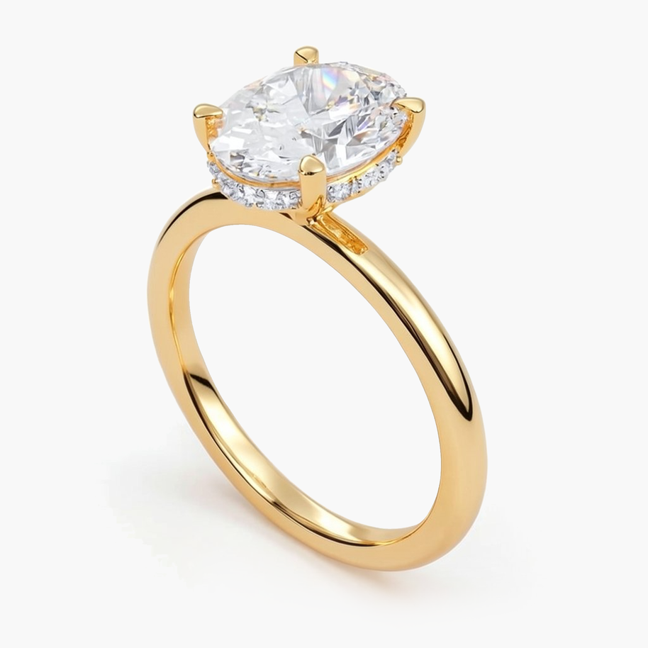 2.3 ct. tw. Timeless Oval Diamond Ring