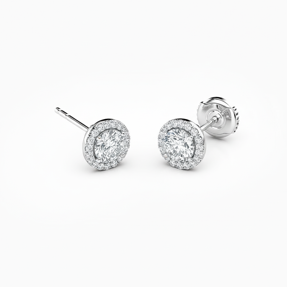 1.4 ct. tw. Aura Diamond Stud Earrings