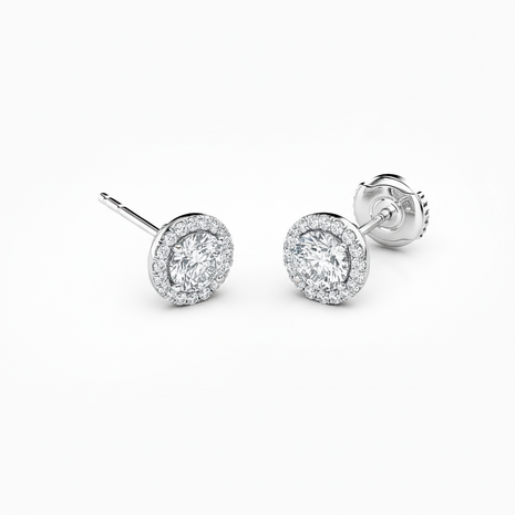 1.4 ct. tw. Aura Diamond Stud Earrings