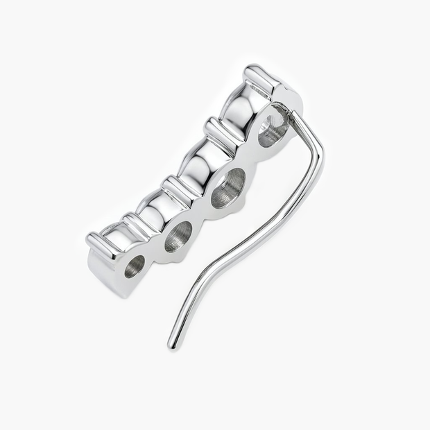 1.06 ct. tw. Cascading Diamond Climber Earrings