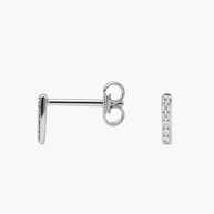 0.27 ct. tw. Bar Diamond Stud Earrings