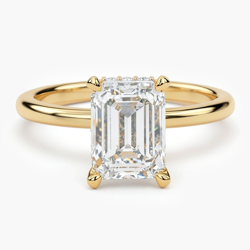 2.2 ct. tw. Eternal Emerald Cut Diamond Ring