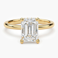 2.2 ct. tw. Eternal Emerald Cut Diamond Ring