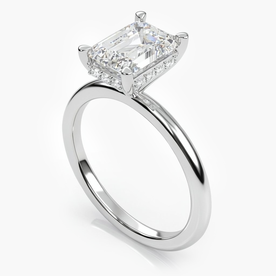 2.2 ct. tw. Eternal Emerald Cut Diamond Ring