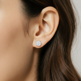 0.7 ct. tw. Diamond Heartseeker Stud Earrings