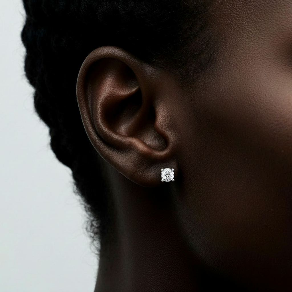 1 ct. tw. Diamond Heartseeker Stud Earrings