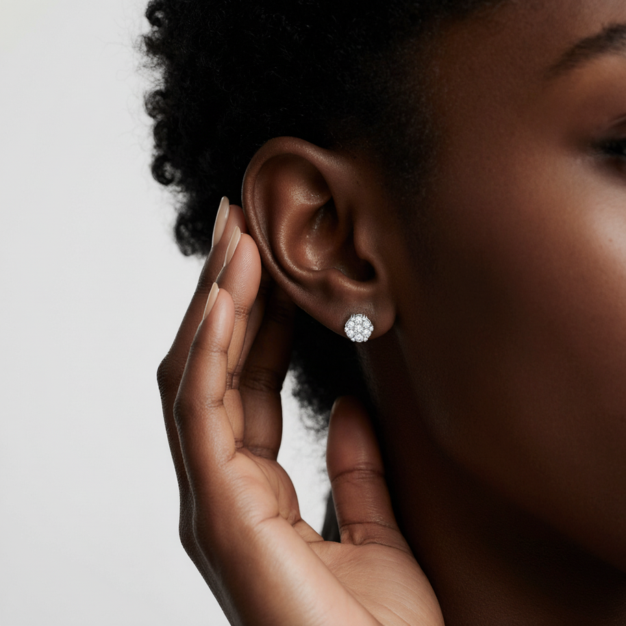 0.7 ct. tw. Diamond Heartseeker Stud Earrings