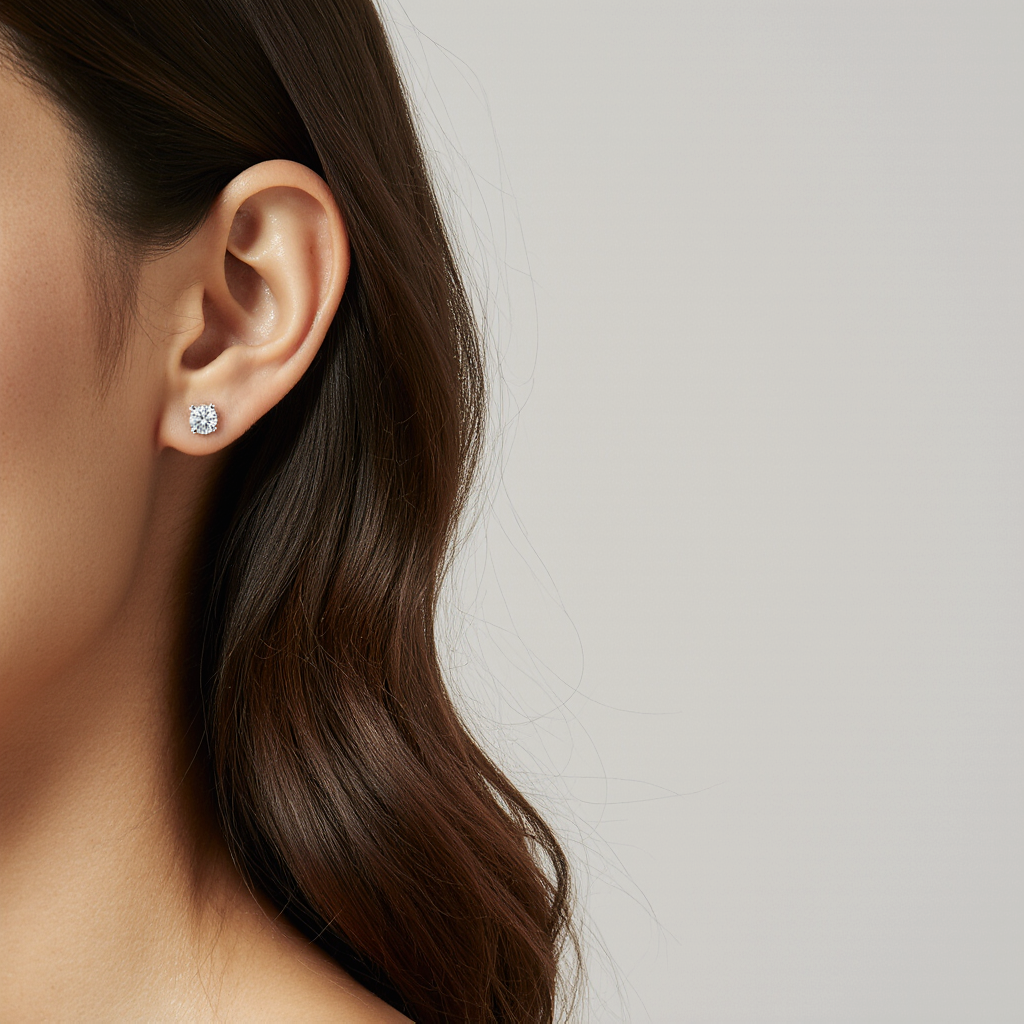 1 ct. tw. Diamond Heartseeker Stud Earrings