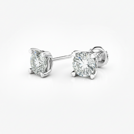 3 ct. tw. Diamond Heartseeker Stud Earrings