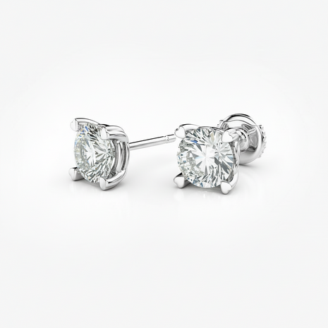 3 ct. tw. Diamond Heartseeker Stud Earrings
