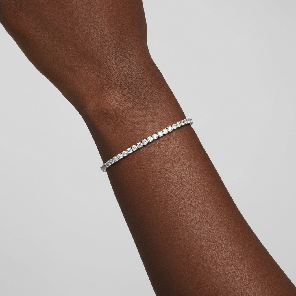 2.6 ct. tw. Diamond Tennis Bracelet (White Gold)