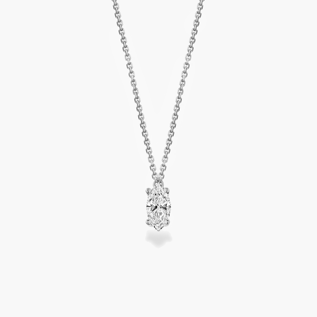 0.5 ct. Venus Marquise Diamond Necklace