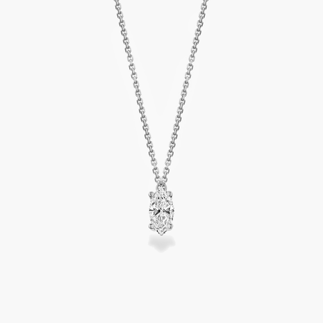 0.5 ct. Venus Marquise Diamond Necklace