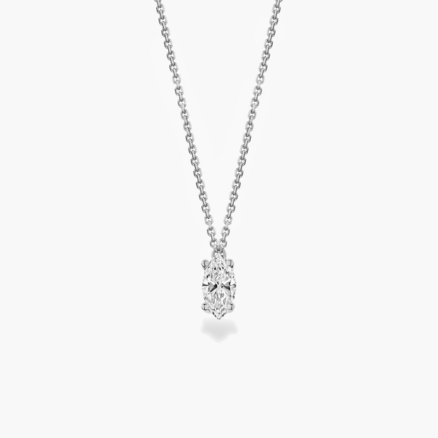 Collier en diamant marquise Vénus de 0,5 ct