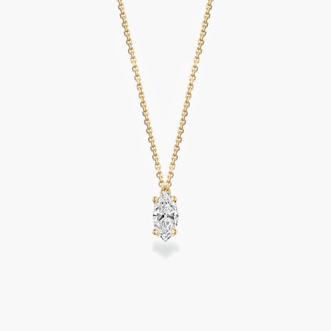 0.5 ct. Venus Marquise Diamond Necklace