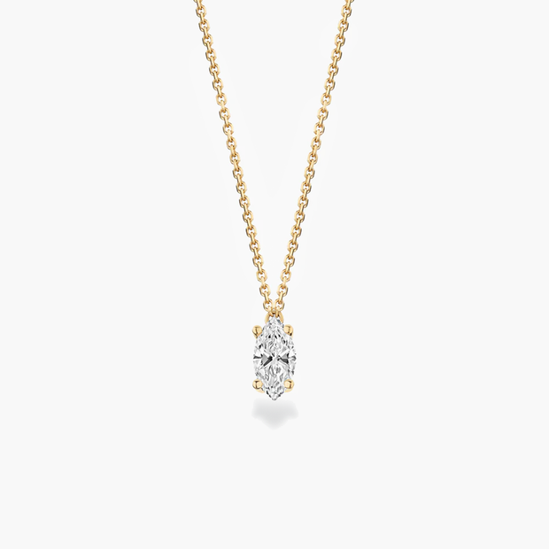 Collier en diamant marquise Vénus de 0,5 ct