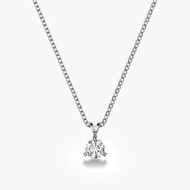 0.5 ct. Venus Round Diamond Necklace