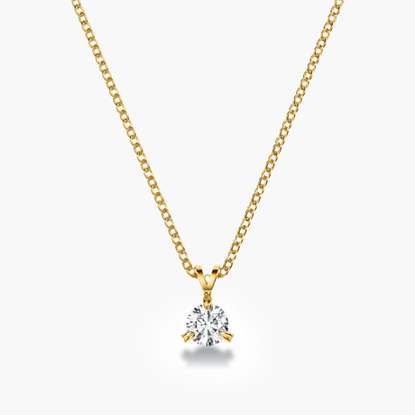 0.5 ct. Venus Round Diamond Necklace