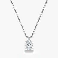 1 ct. Venus Oval Diamond Necklace
