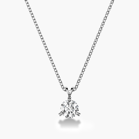 1 ct. Venus Round Diamond Necklace