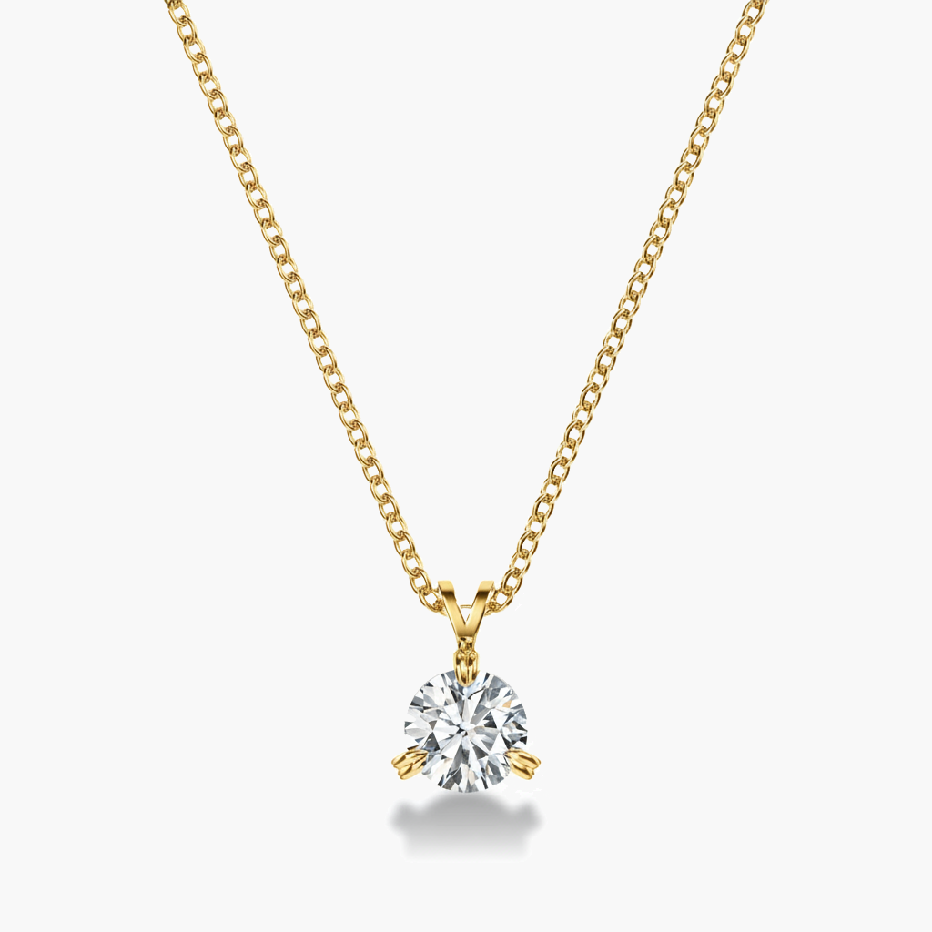 1 ct. Venus Round Diamond Necklace