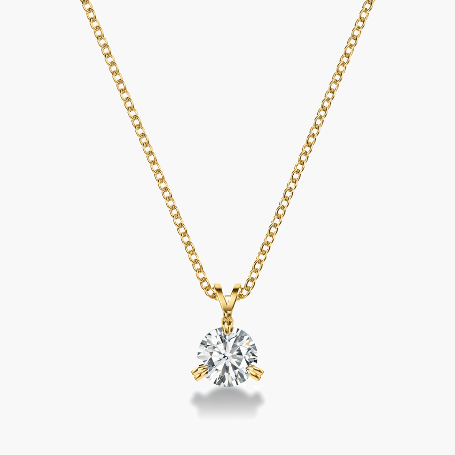 1 ct. Venus Round Diamond Necklace