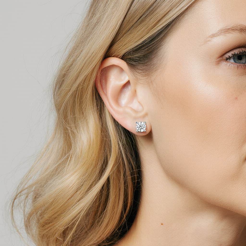 3.0 ct. tw. Lab-Grown Diamond Stud Earrings