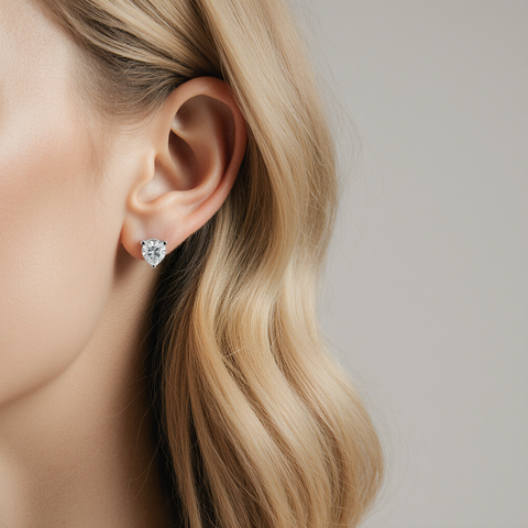 3 ct. tw. Diamond Heartseeker Pear-Shaped Stud Earrings