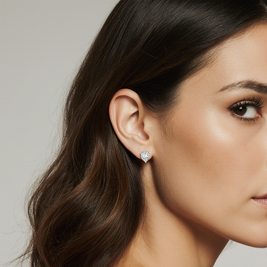 3 ct. tw. Diamond Heartseeker Pear-Shaped Stud Earrings