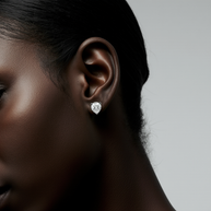 3 ct. tw. Diamond Heartseeker Pear-Shaped Stud Earrings