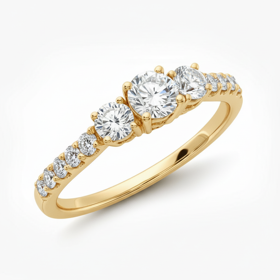 Trinity 1.0 ct. tw. Diamond Ring